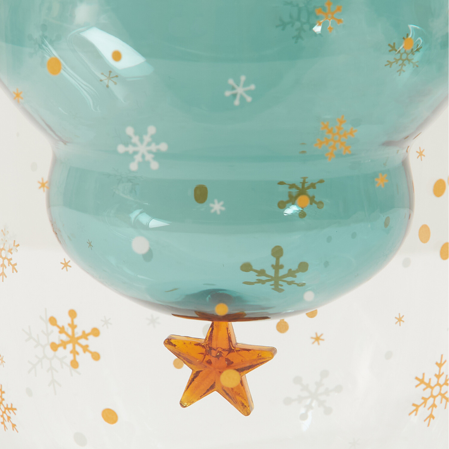 Christmas Tree Shape Double Wall Mug - Green Image 3