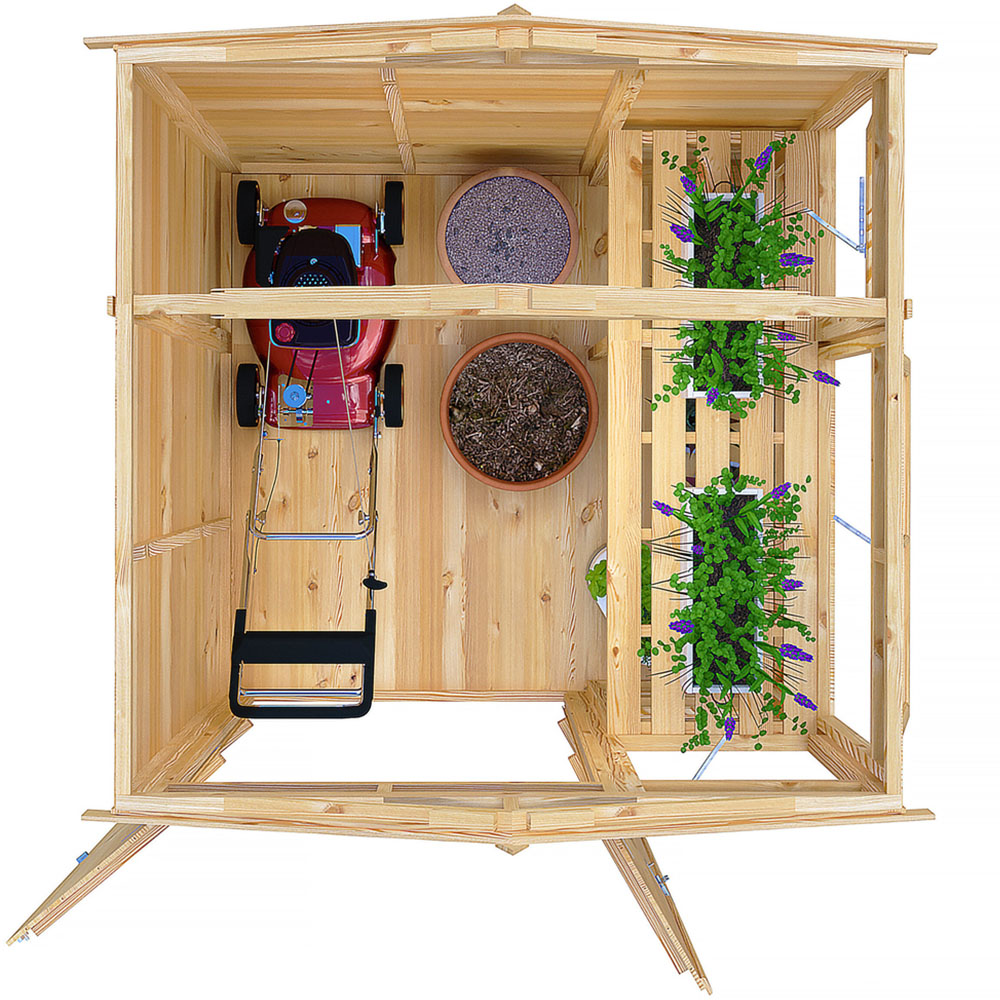 Shire 6 x 6ft Sun Hut Image 4