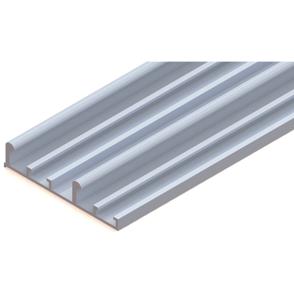 Coburn Celantur 80 2 Door Sliding Cupboard Track Fixing Kit 3m Image 4