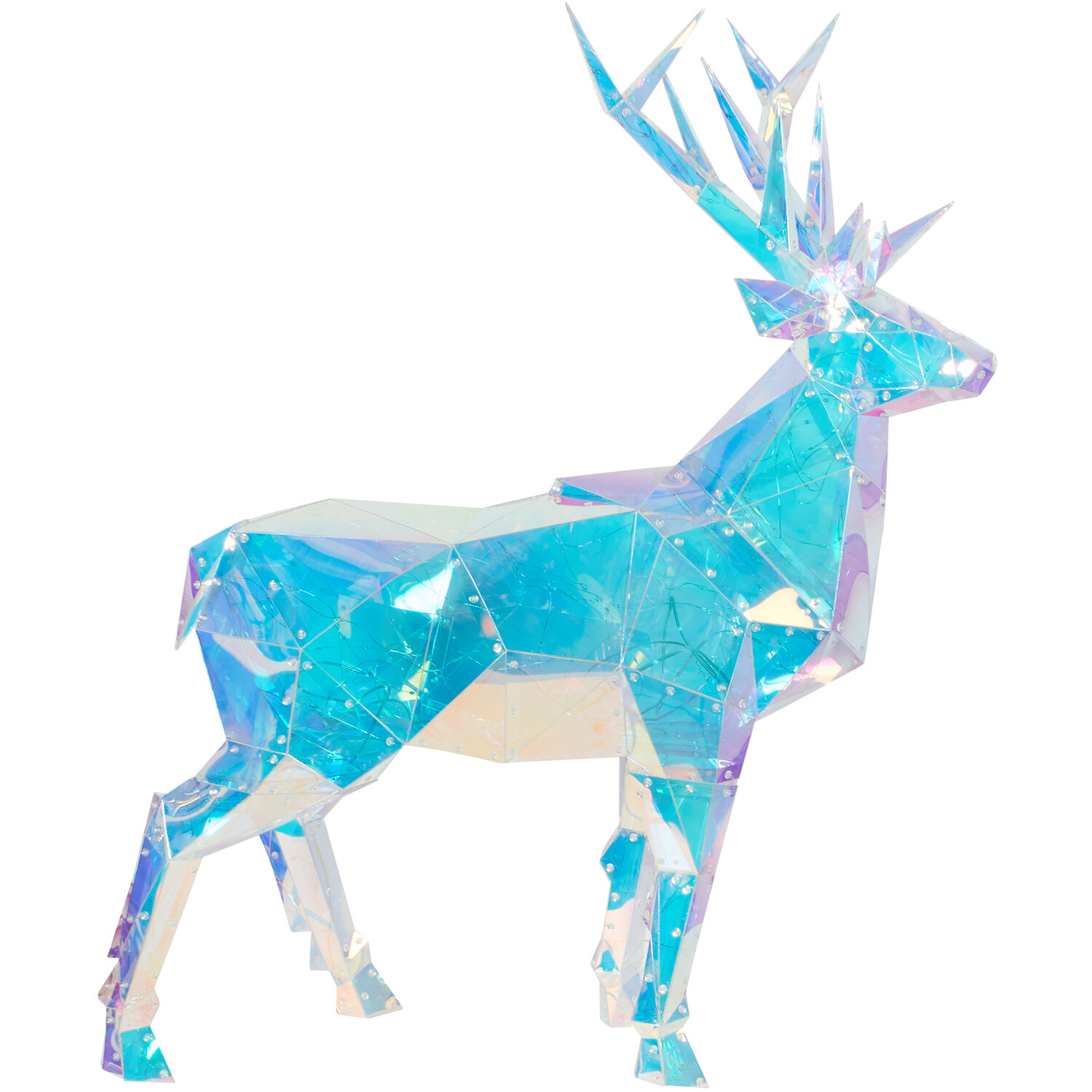 Crystal Effect LED Stag Image 4