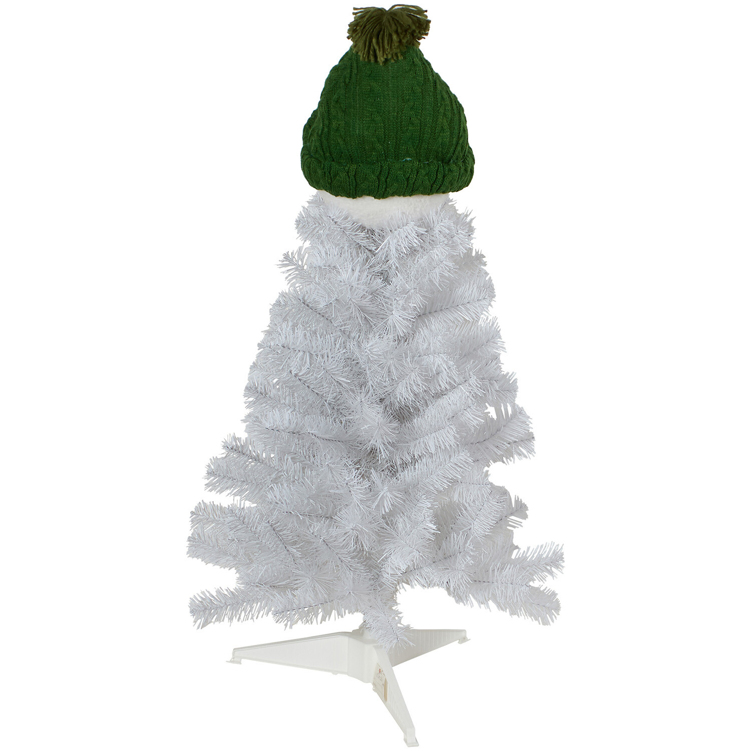 3ft Snowman Tree - White Image 3