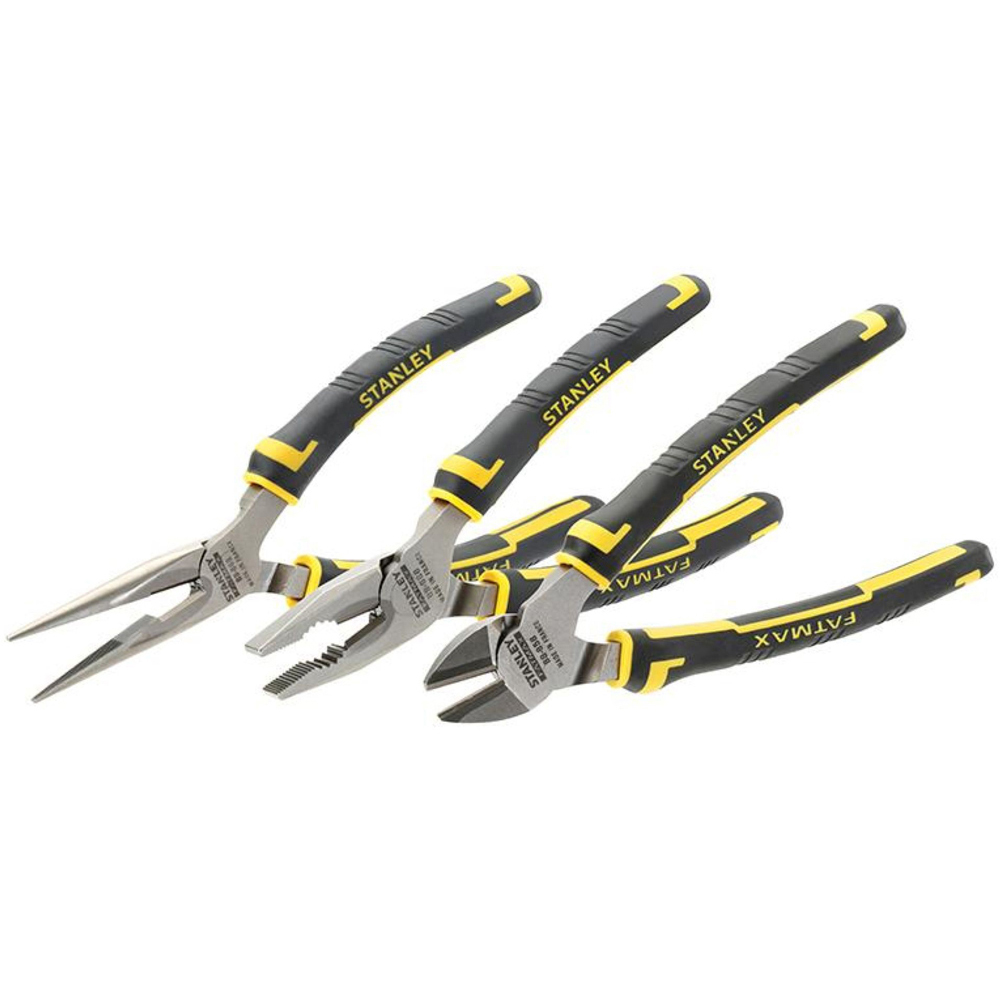 Stanley Tools FatMax 3 Piece Plier Set Image 2