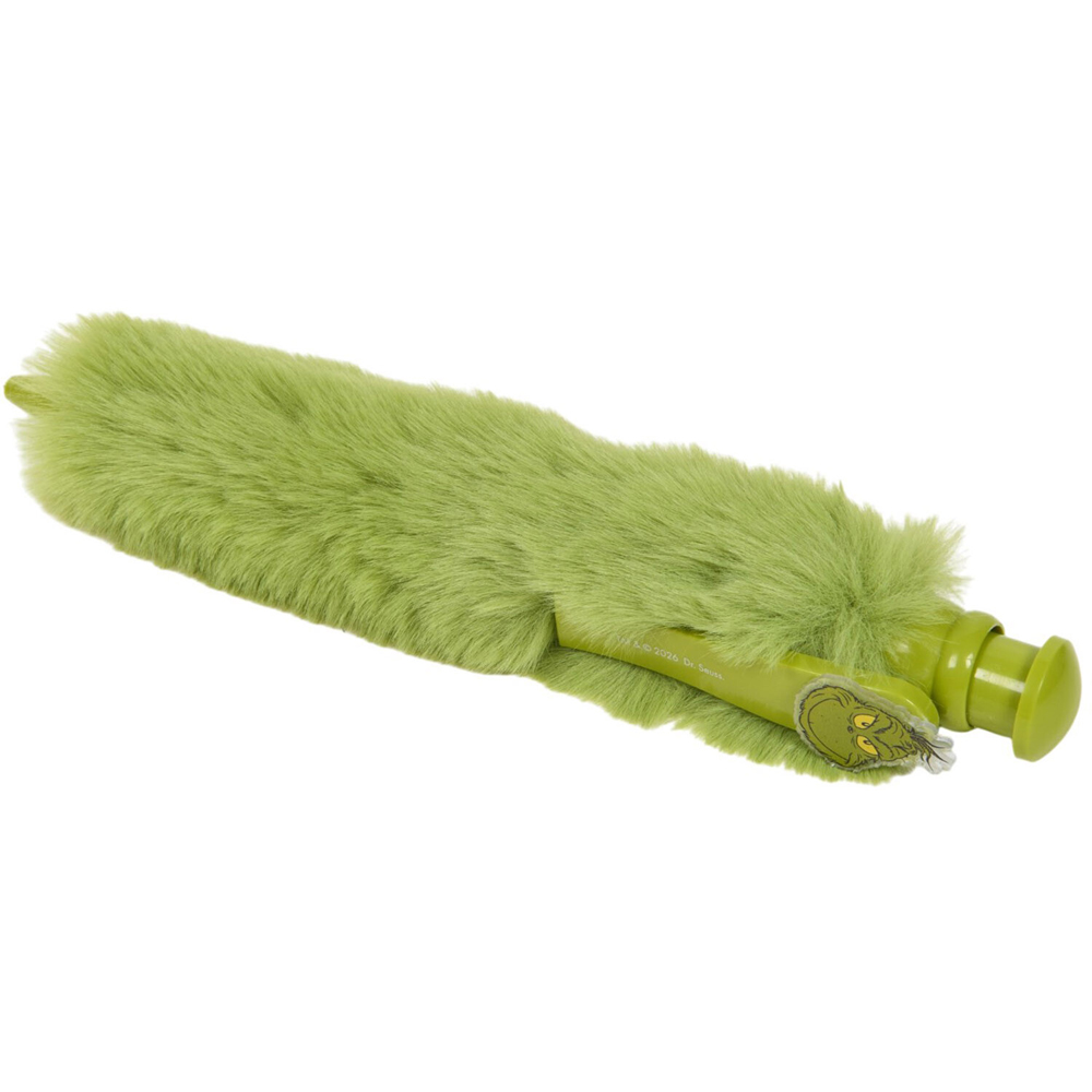 Grinch Giant Fluffy Pen Green Image 5