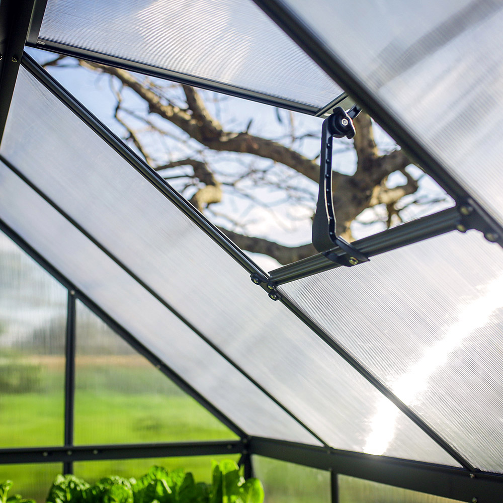 Palram Canopia Mythos Grey Polycarbonate 6 x 6ft Greenhouse Image 5