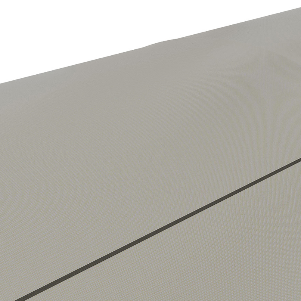 Living and Home Black Metal Outdoor Arched Pergola with Canopy 3 x 4m Image 5