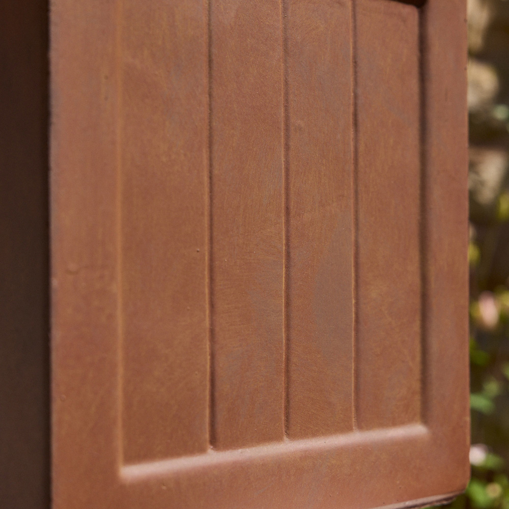 Dibor Merano Brown Square Planter 37cm Image 5