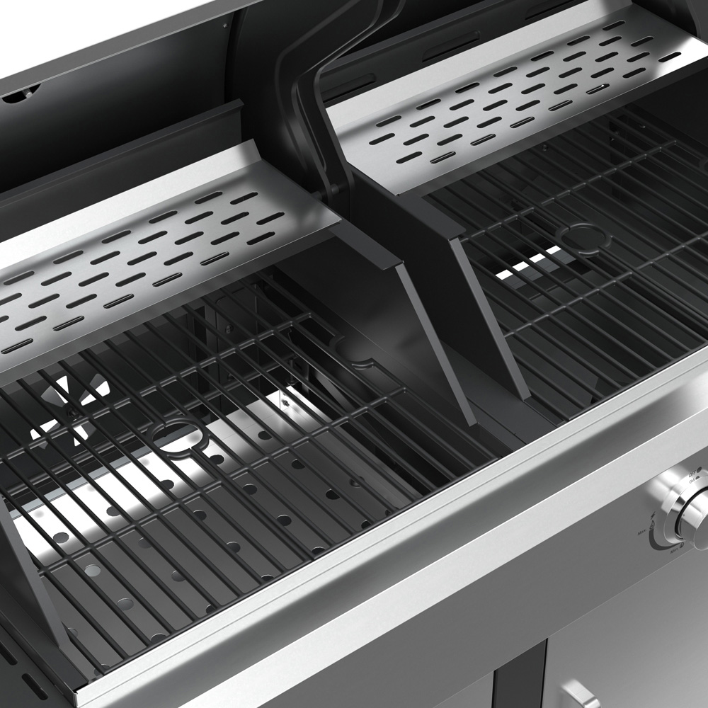 Charles Bentley Ottimo 465 Dual Fuel 2-Burner BBQ Image 5