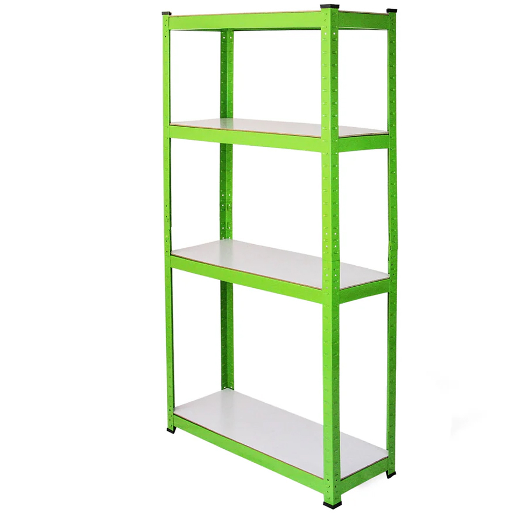 MonsterShop Green 6 x 4ft Greenhouse and Racking Image 4