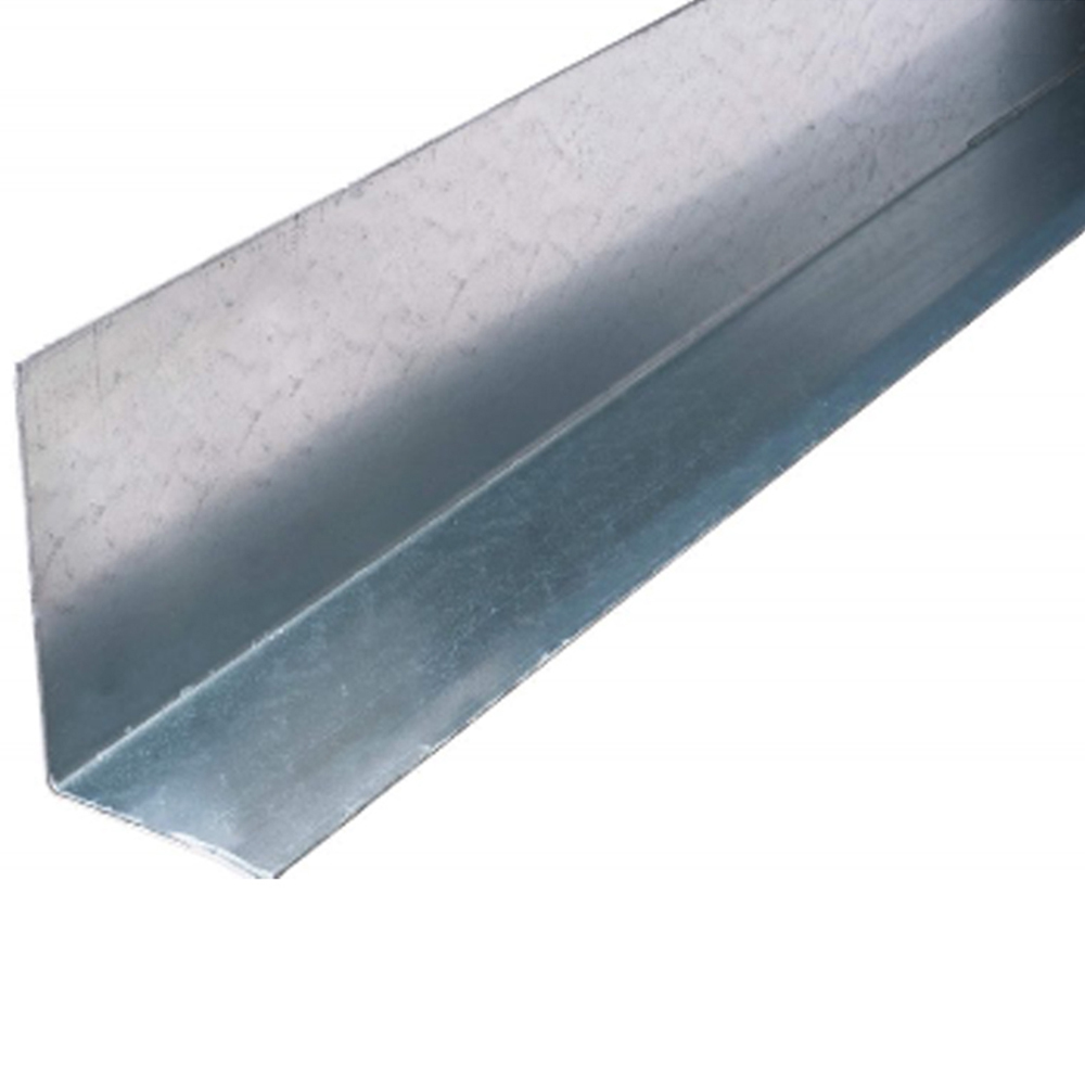 UKLintels 100mm Galvanised Steel Standard Single Leaf External Solid Wall L Angle Lintel 3300mm Image 2