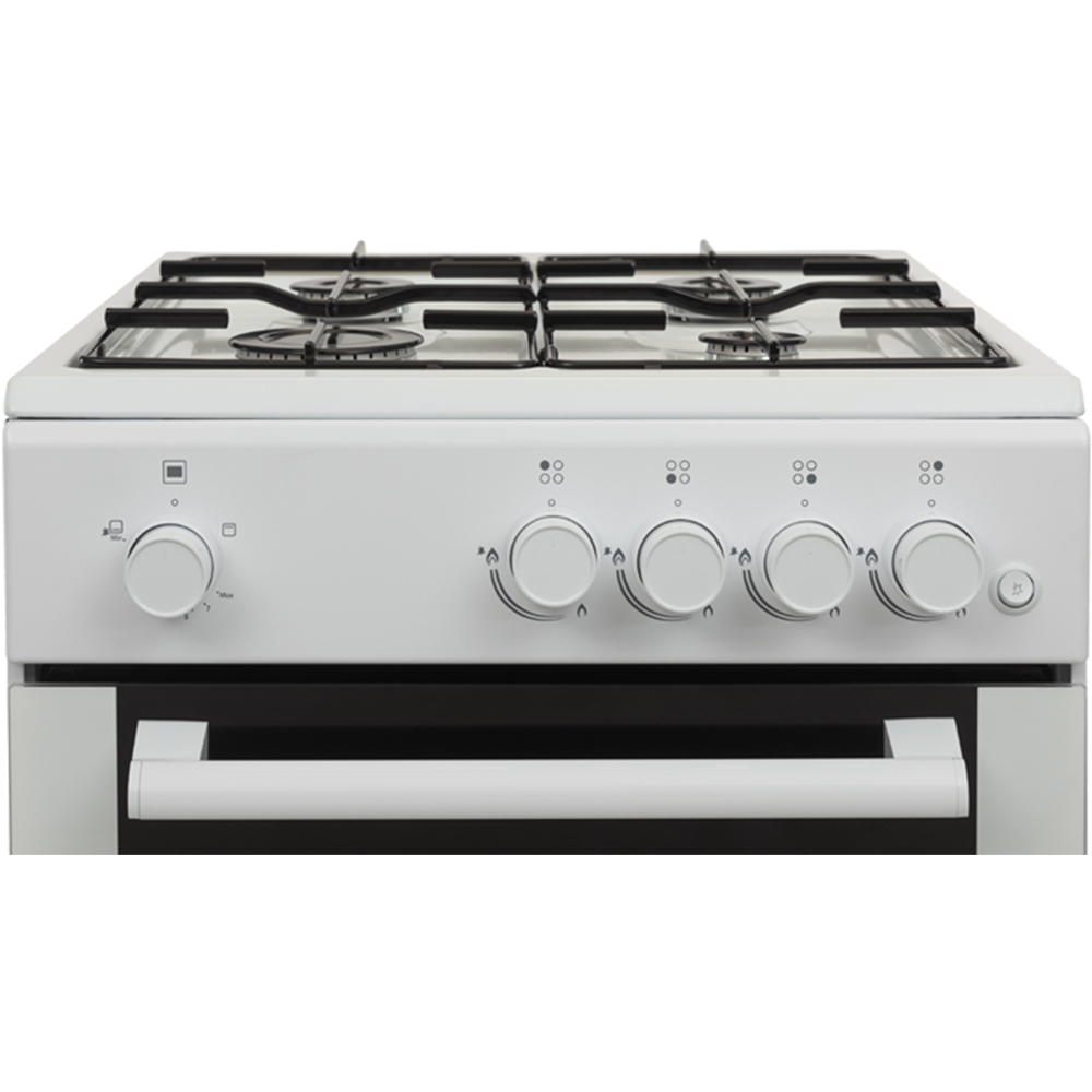 White Knight WK-ATSCG50W 50cm White Single Cavity Gas Cooker Image 6