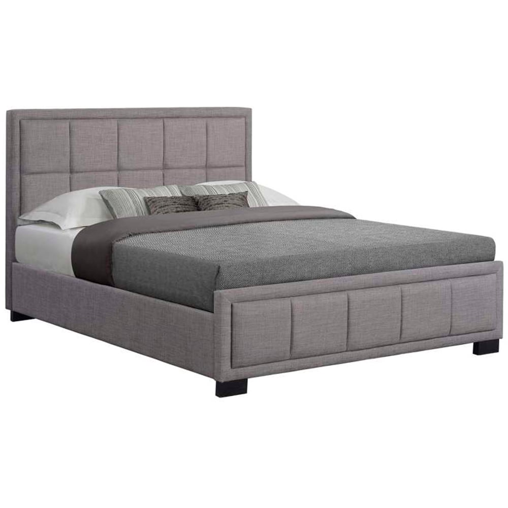 Hannover Double Steel Velour Bed Frame Image 2