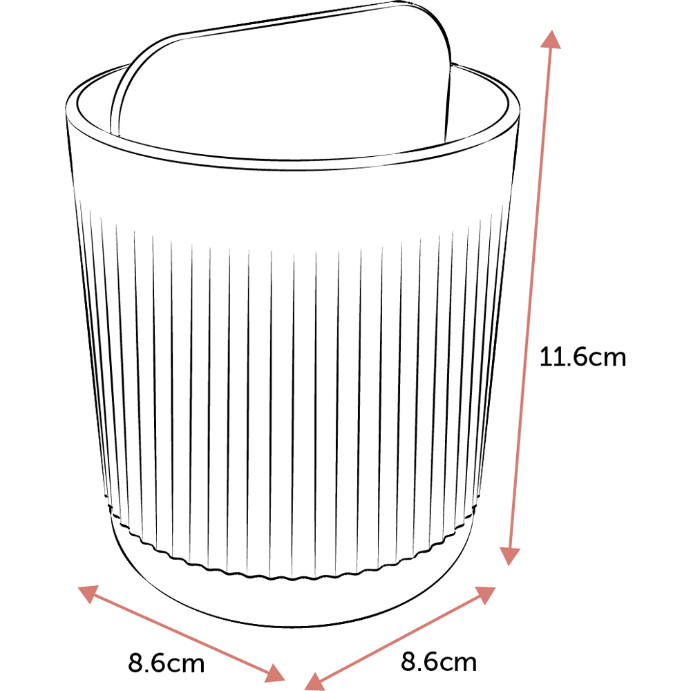 ReBorn Stone Effect Recycled Plastic Toothbrush Holder Image 9