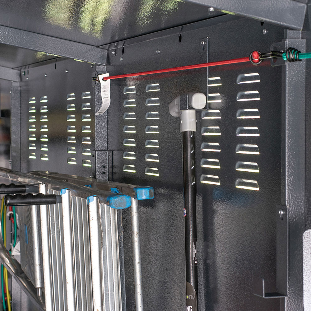 Asgard Centurion 5 x 18ft Double Door Grey High Security Apex Garden Shed Image 8