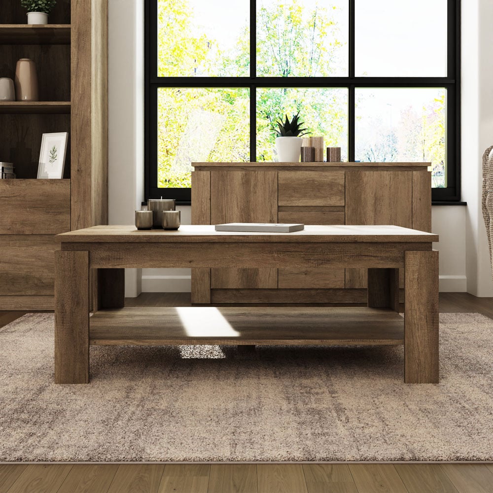 GFW Canyon Grey Oak Coffee Table Image 6