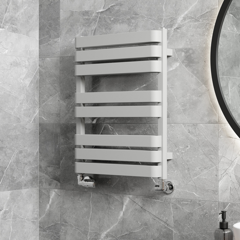 Terma Warp T Bold Salt n Pepper Heated Towel Rail 1569 BTU 655 x 500mm Image 7