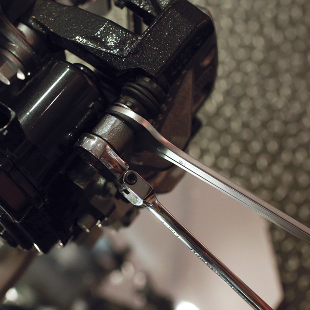 Laser Ultra Thin Open Ended Spanner 30 x 32mm Image 2