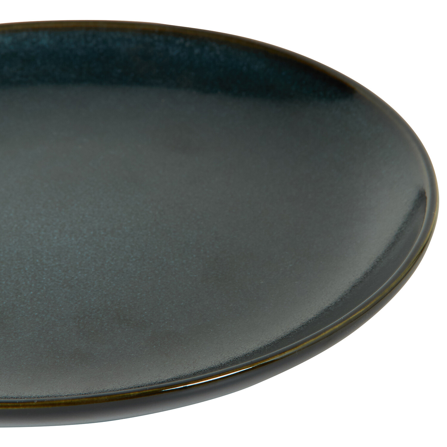 Ayano Reactive Glaze Side Plate - Dark Blue Image 4