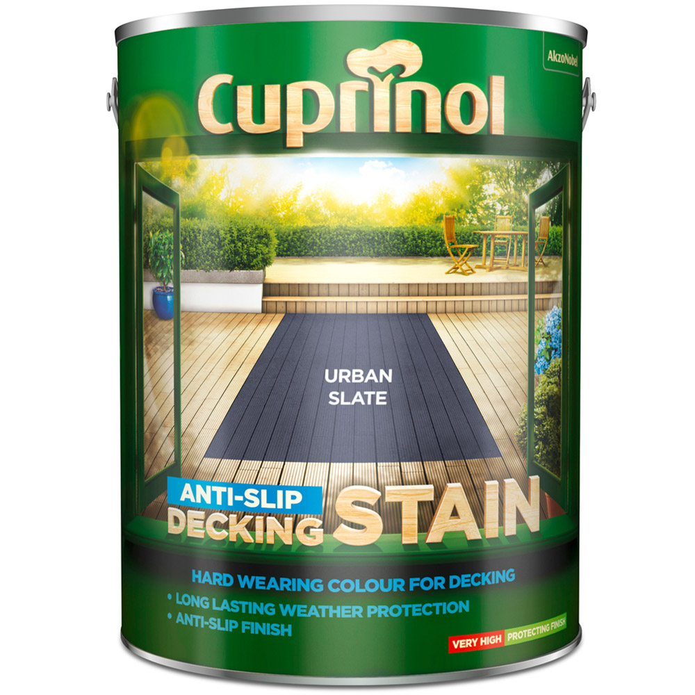 Cuprinol Urban Slate Anti Slip Decking Stain 5L Image 2