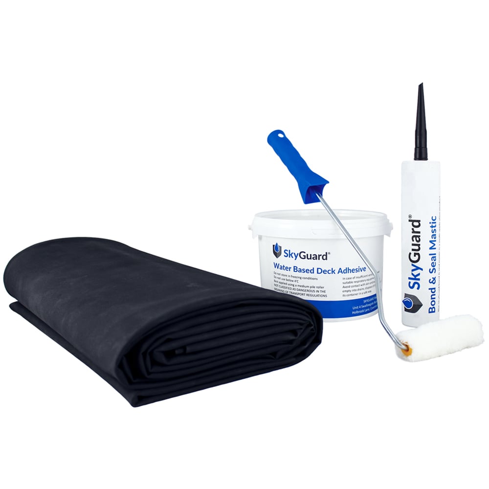 Skyguard 2.8 x 2.2m EPDM Waterproof Roof Membrane Kit Image 3