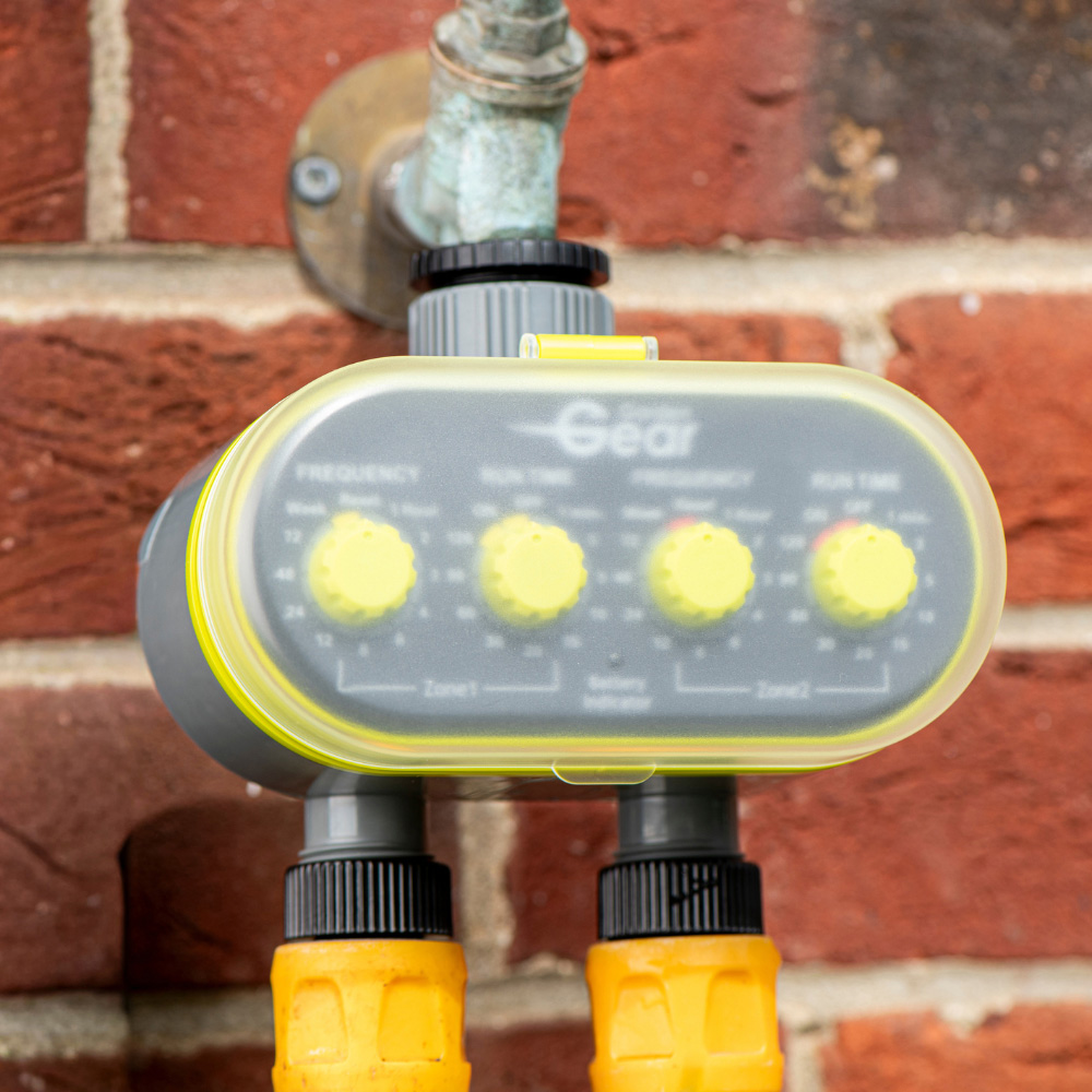 Garden Gear 2 Outlet Automatic Water Timer | Homebase