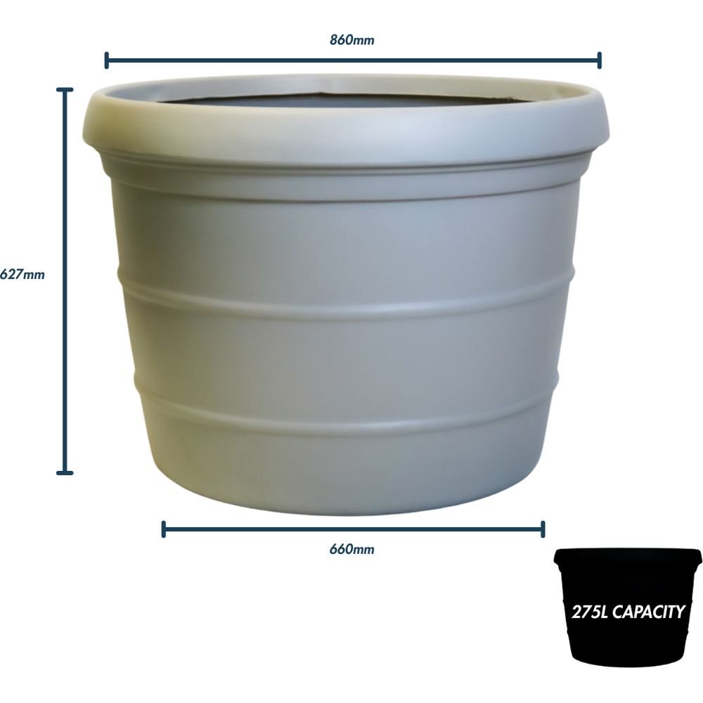 Trifibre Kesington Concrete Planter 62 x 66cm Image 7