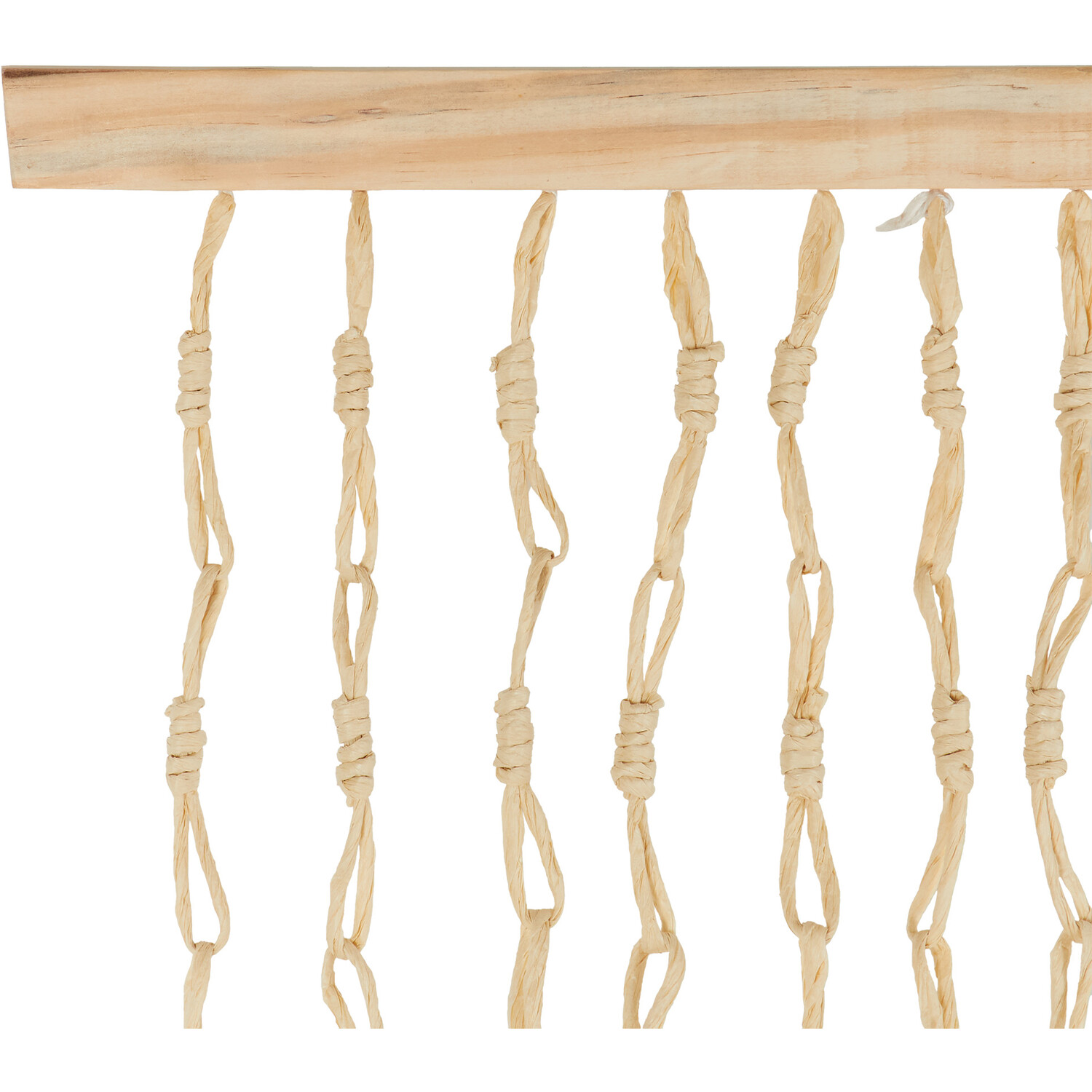 Natural Knotted Door Curtain 90 x 200cm Image 2