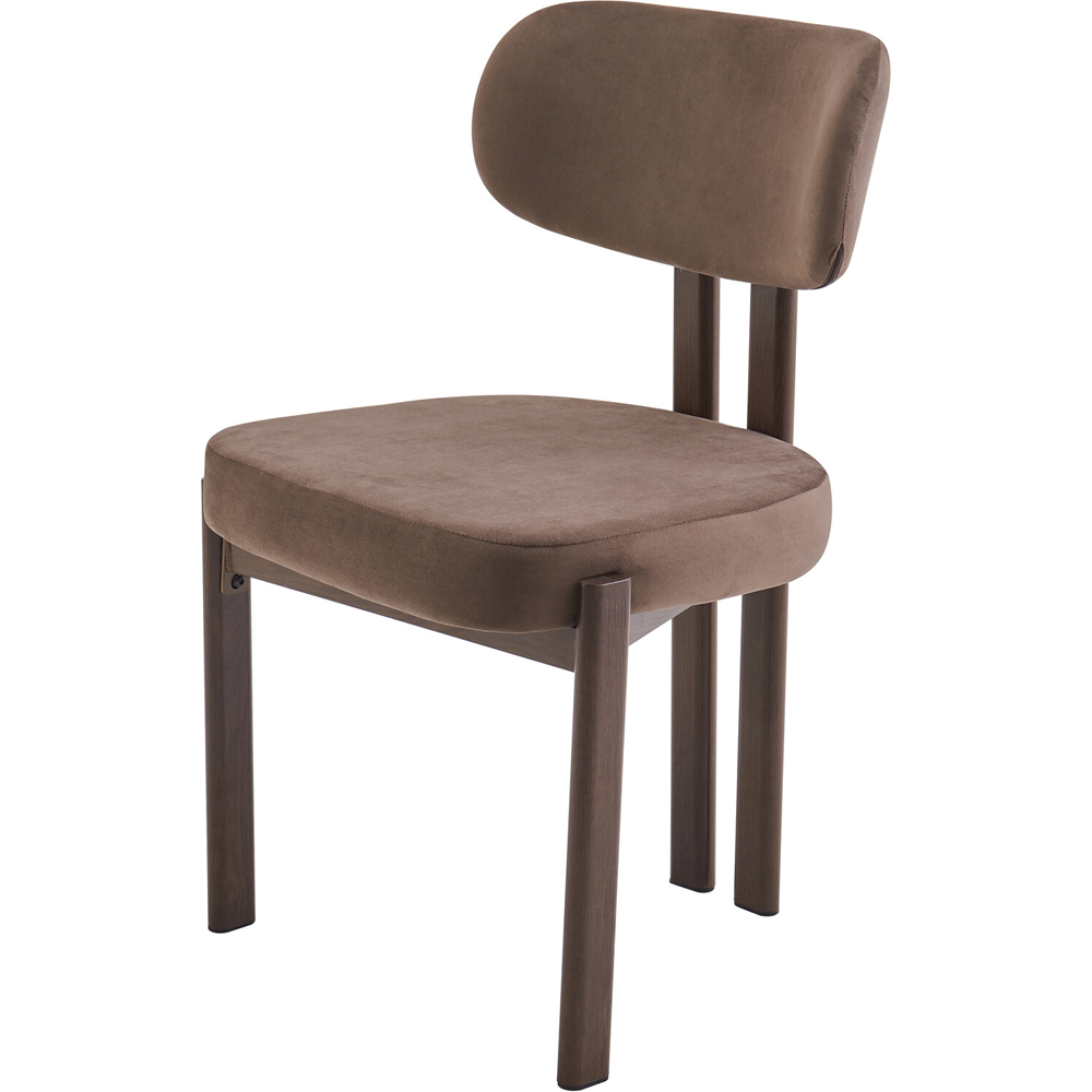 Pair of Kendall Dining Chairs Brown Image 3