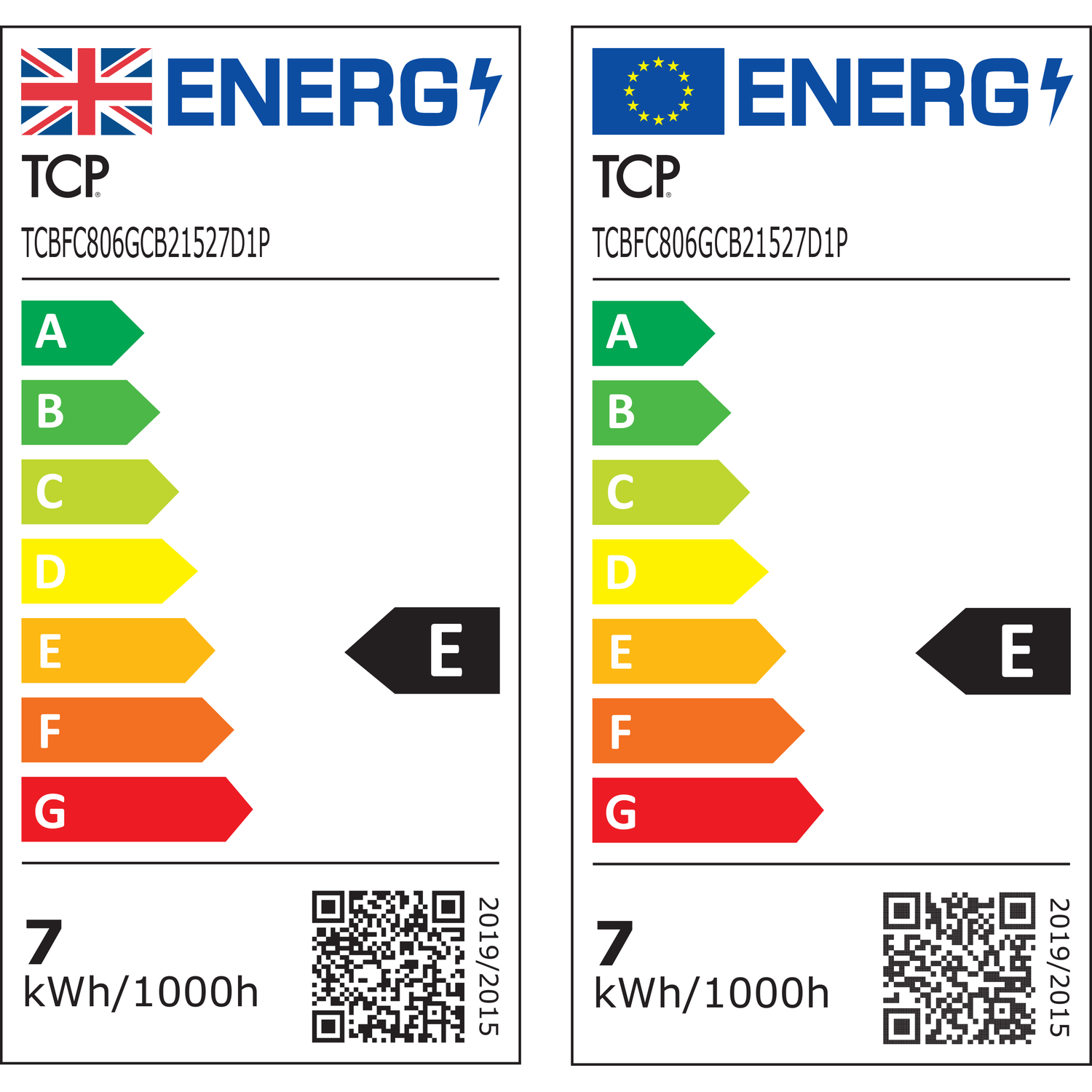 TCP Filament Candle 806L B22 Warm White Dimmable Bulb - Warm White Image 4