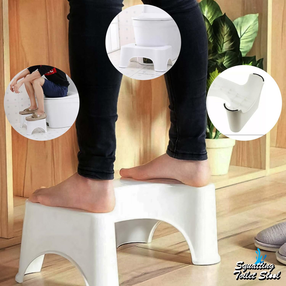 ATEK Non-Slip Toilet Squat Step Stool Image 7