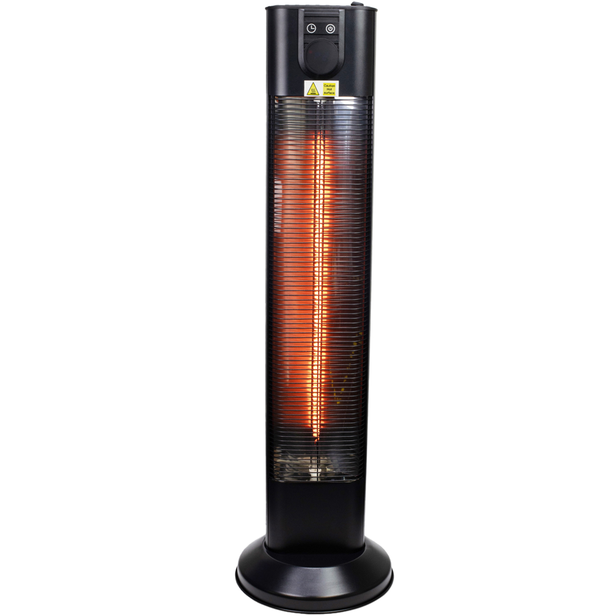 JML Black Solar Wave Radiant Heater 2000W Image 1