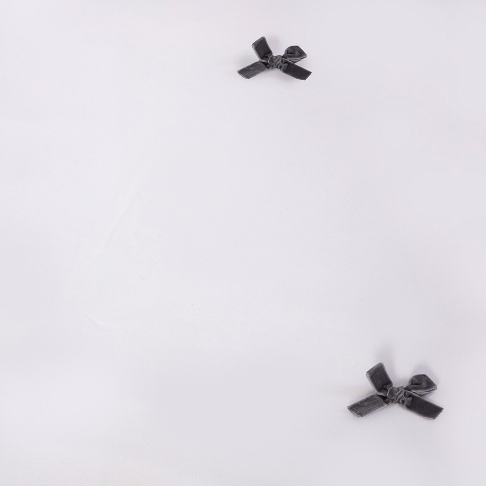 Belle Bow BeddingWhiteDouble Image 3