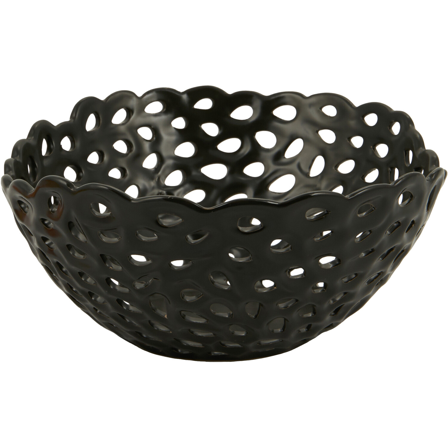 Cut Out Bowl - Black Image 3