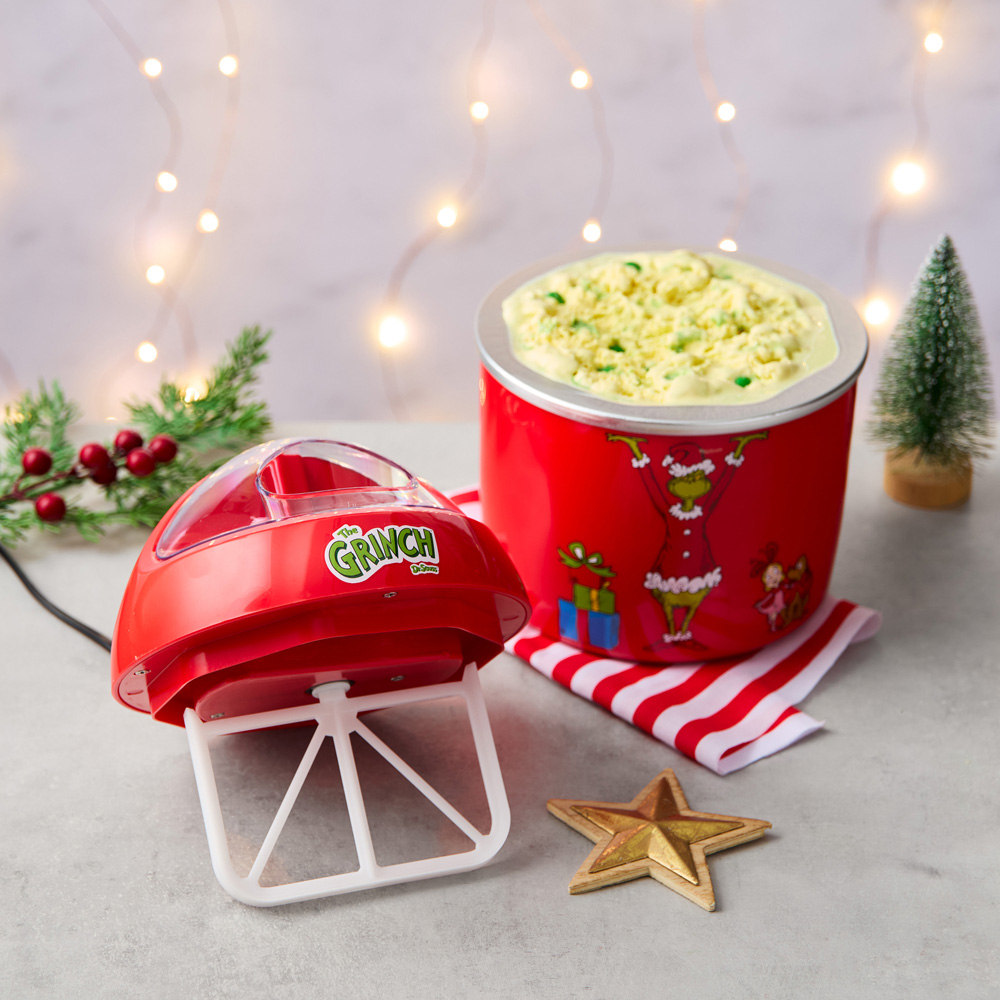 Grinch SDA2794GE Red Portable 400ml Ice Cream Maker 8W Image 3