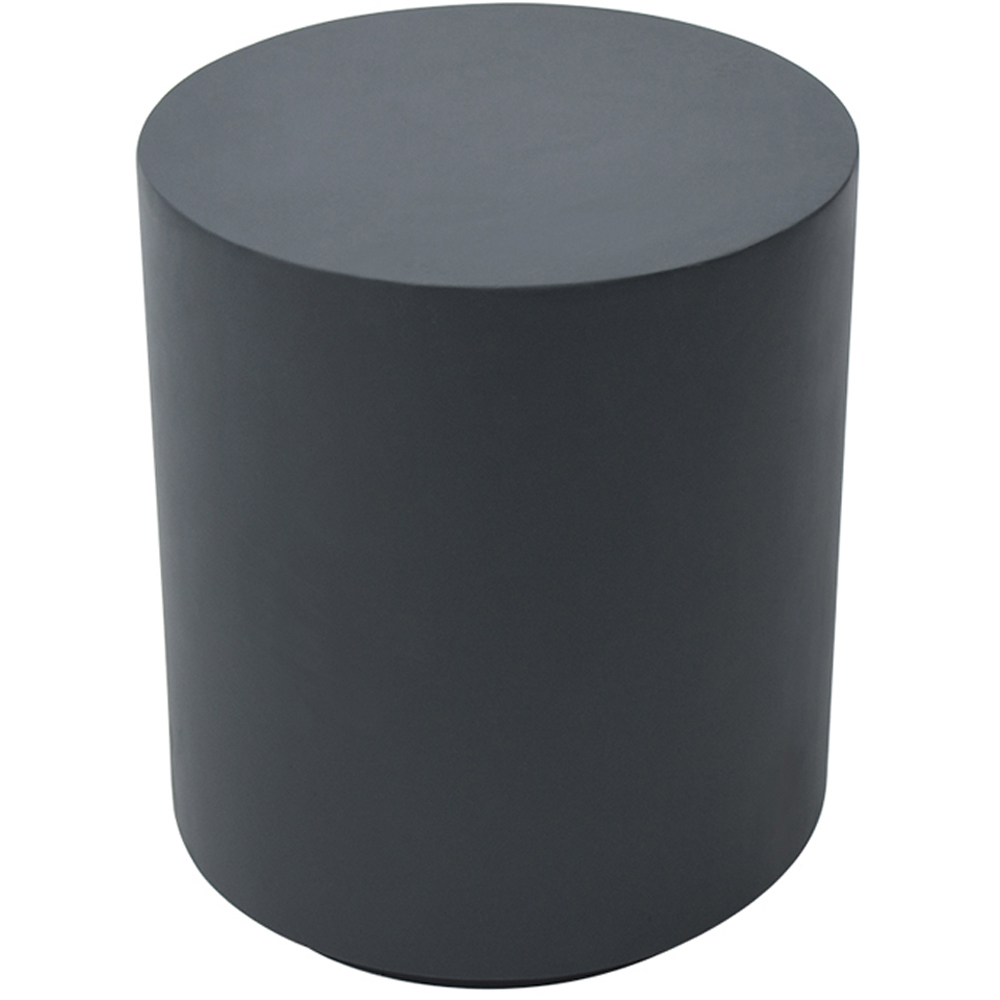 Elementi Rome Slate Black GRC Side Table Image 2