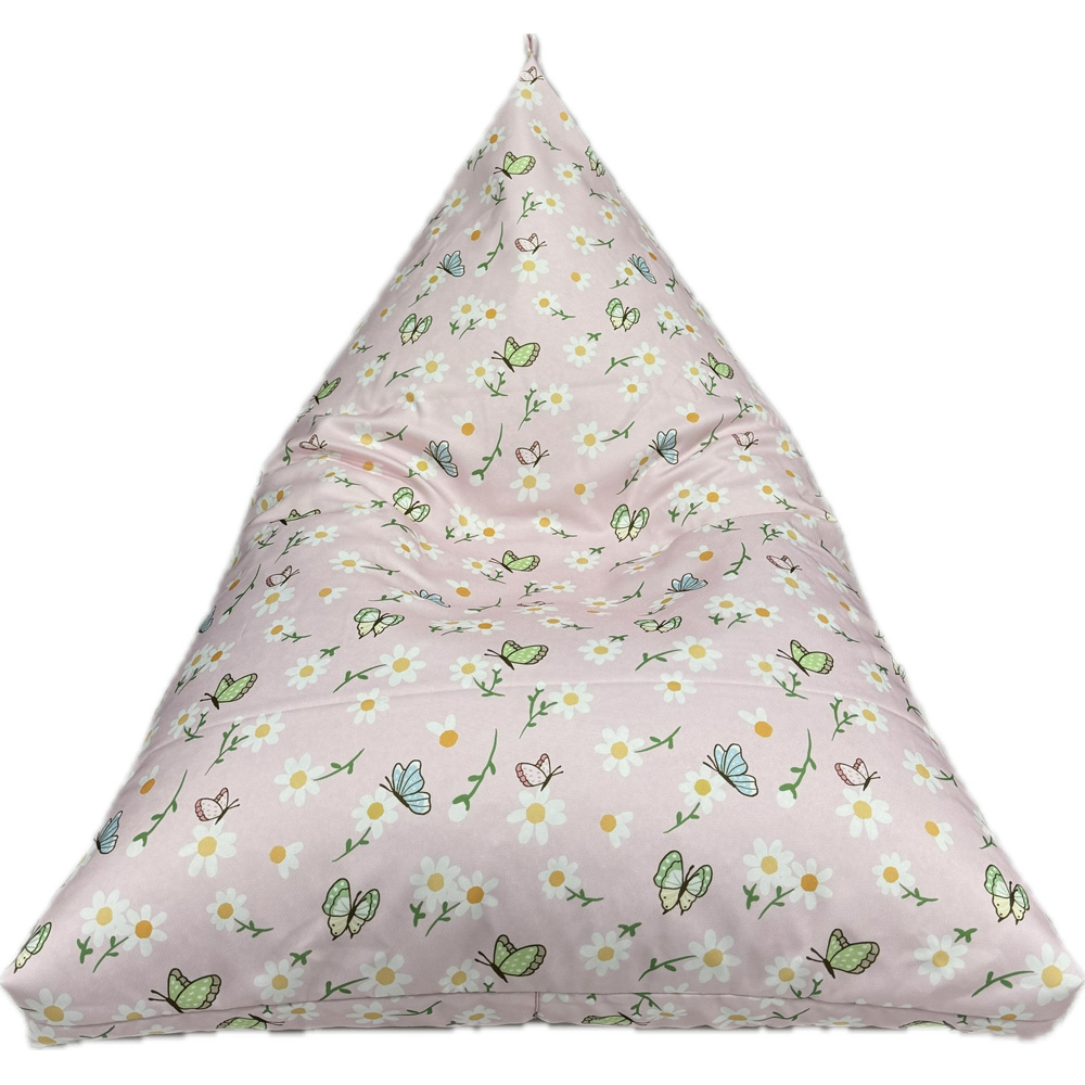 Kaikoo Butterfly Print Triangle Bean Bag Image 3