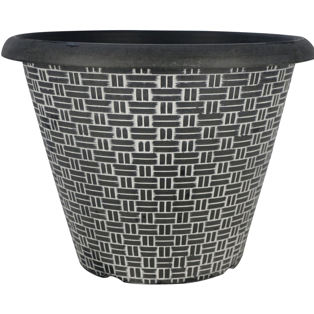 Garden Gear Weave Effect Planter 30.5cm Image 1