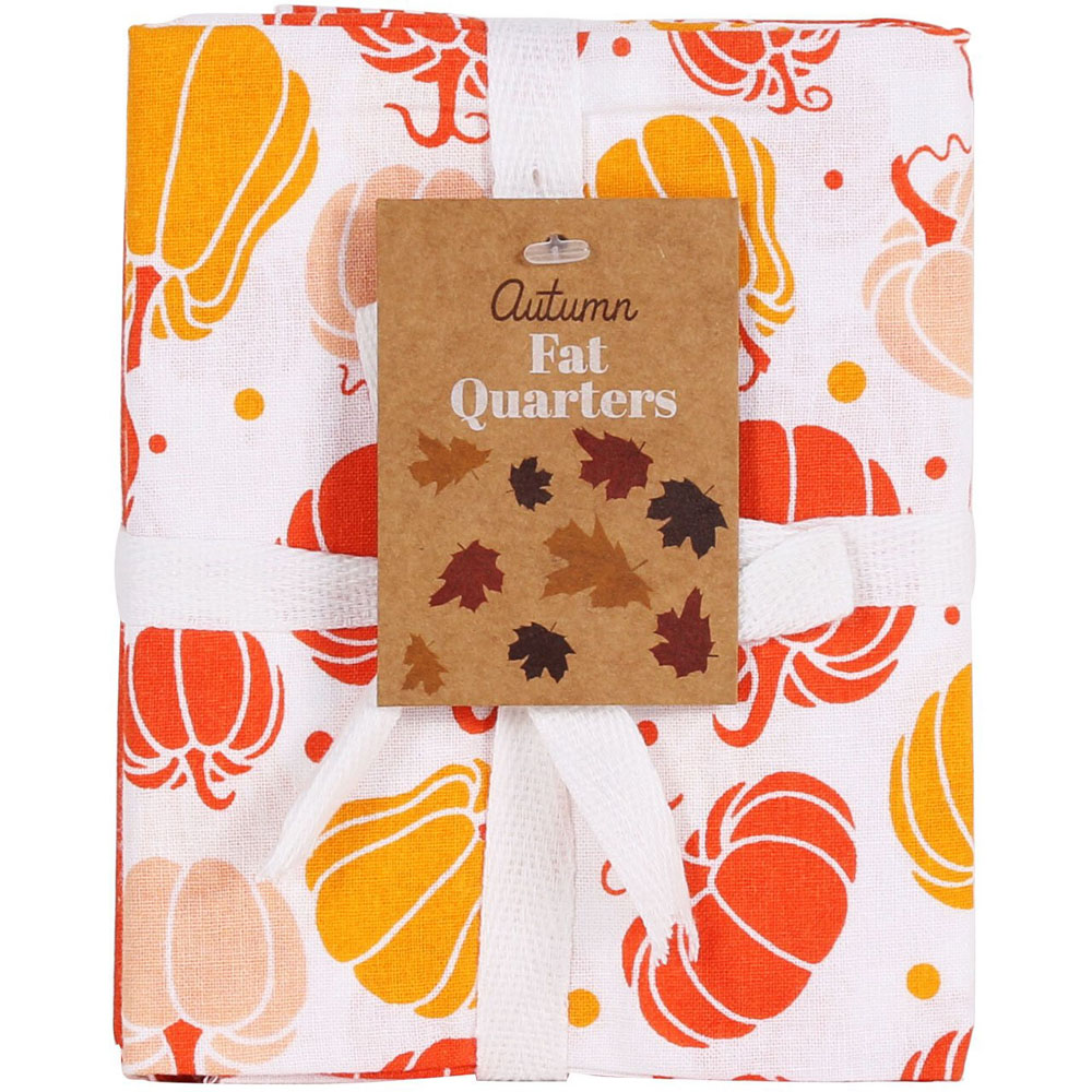 Pack of Five Autumn Fat Quarters Image 3