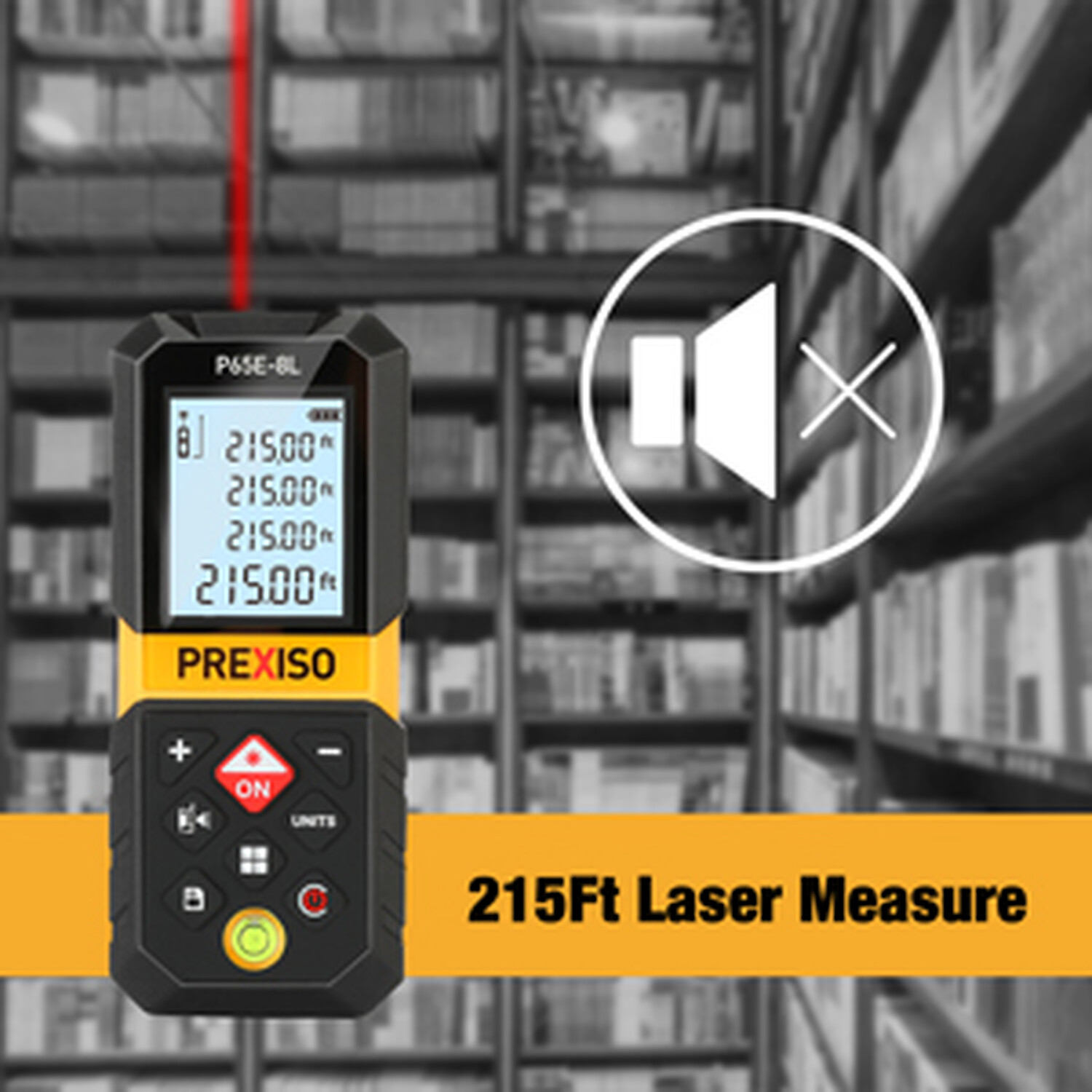 Prexiso Laser Distance Measure Image 7
