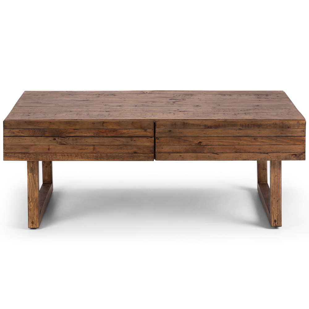 Julian Bowen Woburn 2 Drawer Coffee Table Image 3