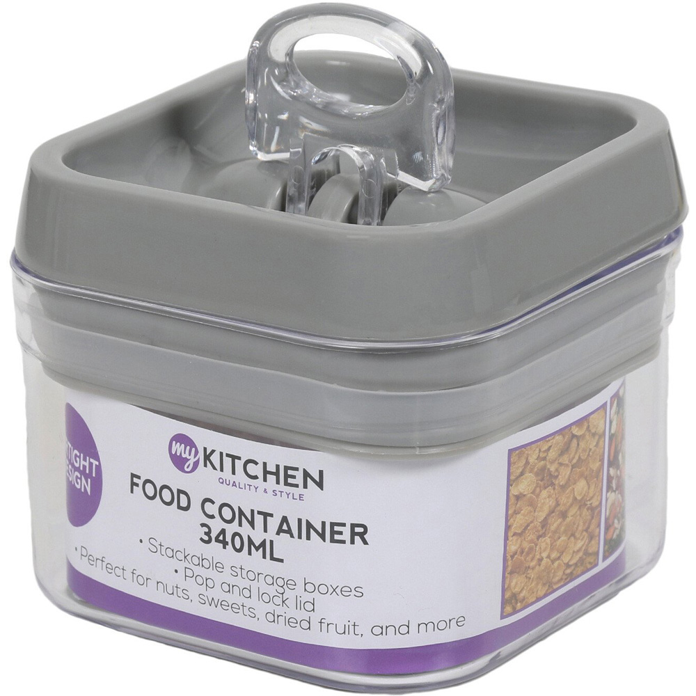 Single My Kitchen 340ml Airtight Food Container in Assorted styles Image 3