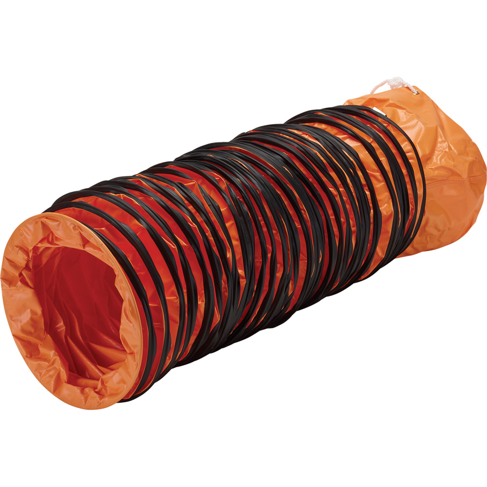Draper Orange Air Mover Ventilator Hose 12 inch Image 3