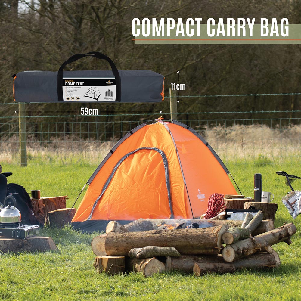 Milestone Camping Festival Dome Tent Image 8