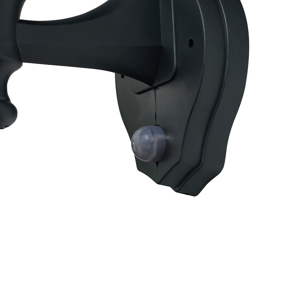 Coast Black Bryden Up and Down Lantern Wall Light with PIR Sensor Image 5