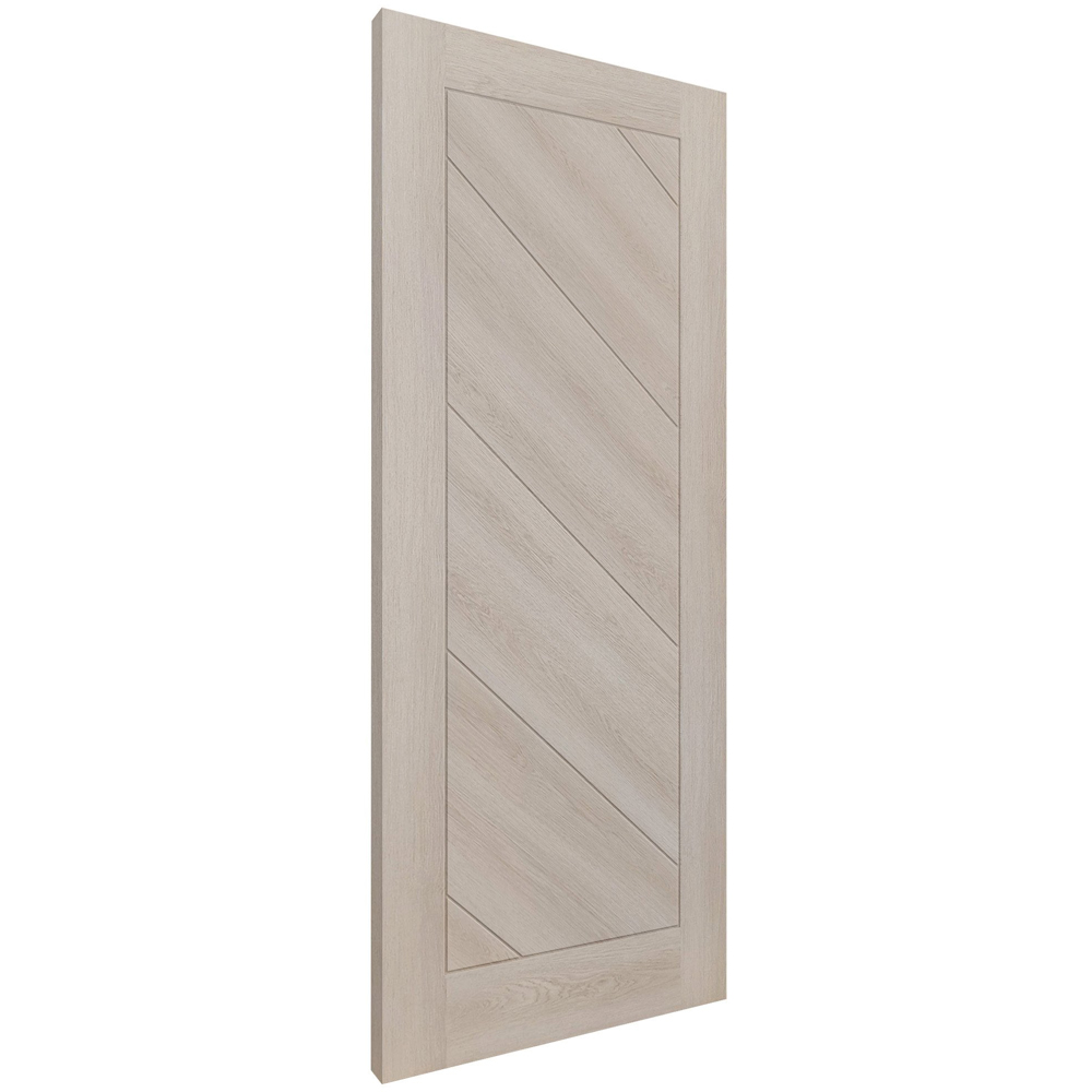 Stockholm Ivory Laminated Fully Finished FD30 Internal Fire Door 1981 x 686mm Image 3