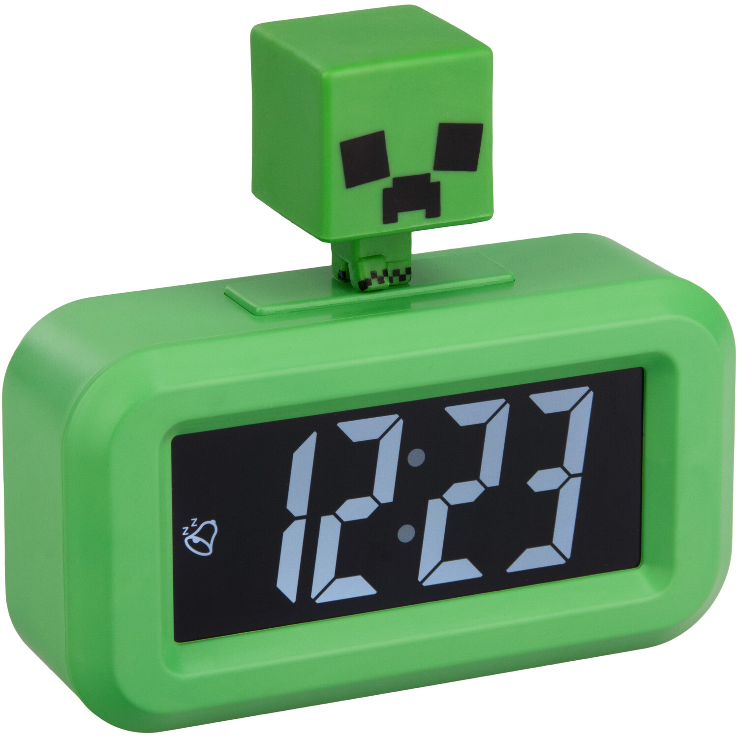 Creeper Icon Alarm Clock Mini Green Image 5