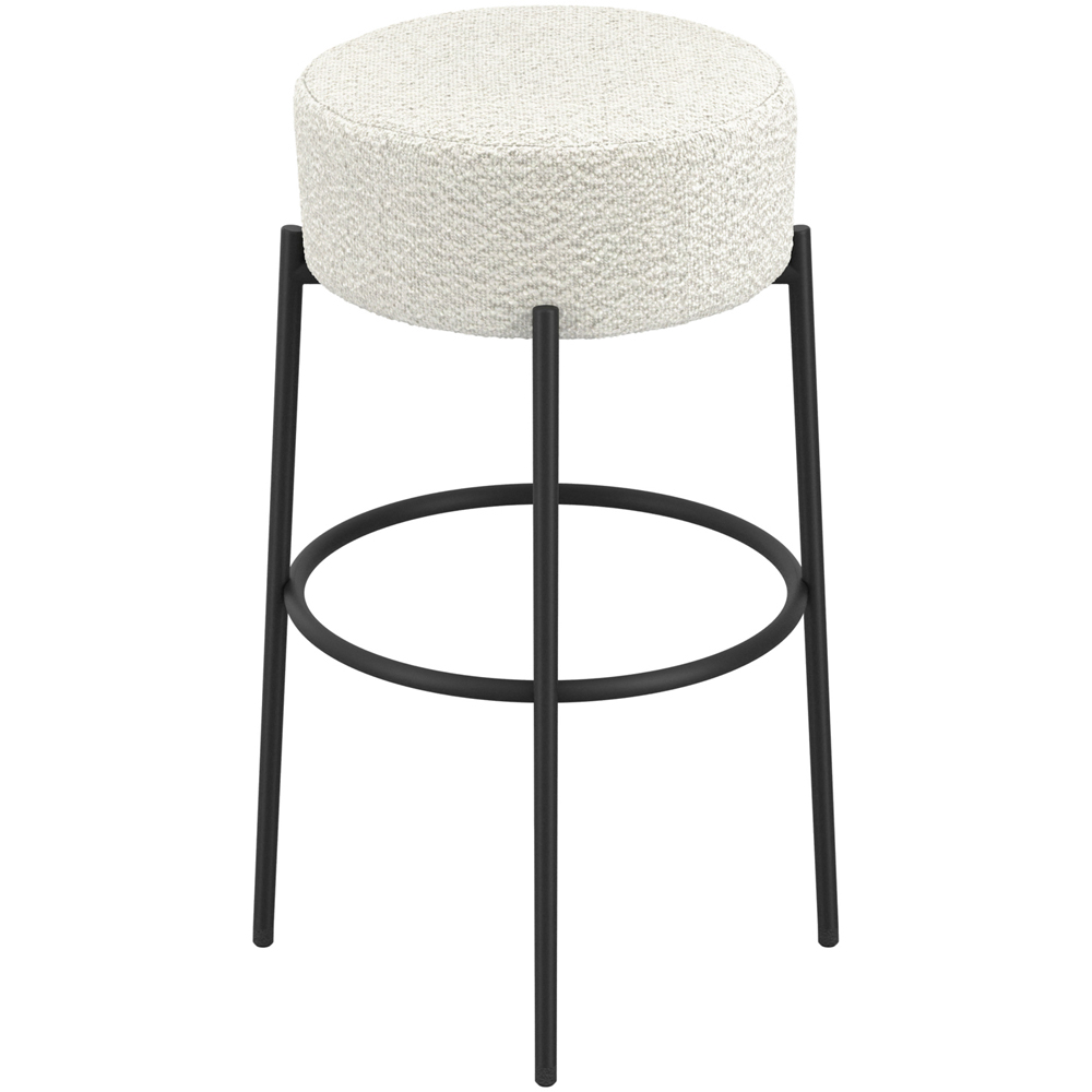 LPD Home Anais Ivory Counter Stool Image 2