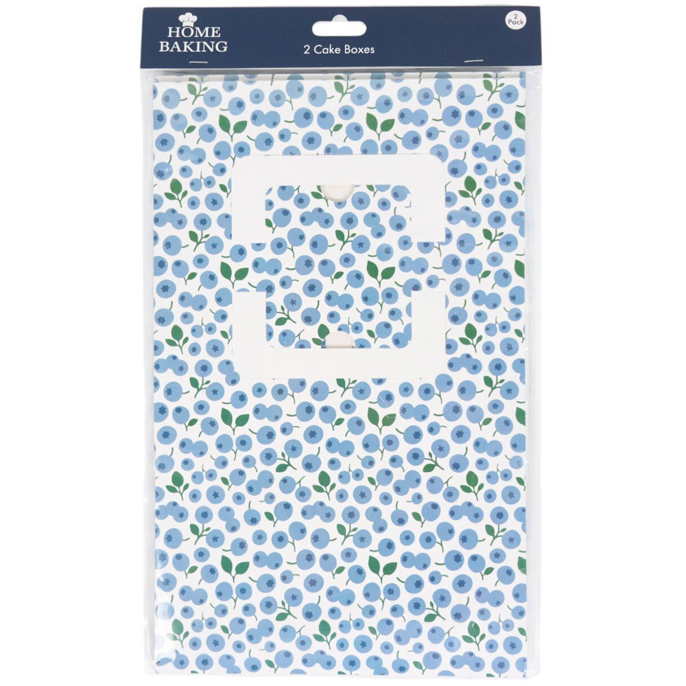 Pack of 2 Cake BoxesBlueberries Image 3