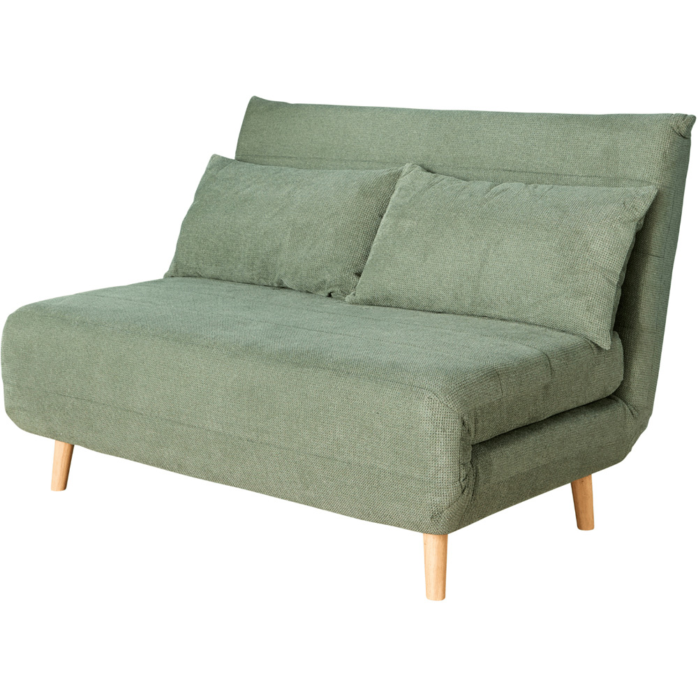 Home Source Lorena Double Green Sofa Bed Image 2