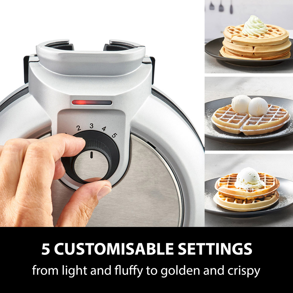 CASO Design WaffleUp 02932 Upright Belgian Waffle Maker 800W Image 2