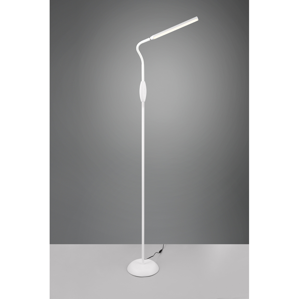 TRIO Toro White LED Floor Lamp Image 3